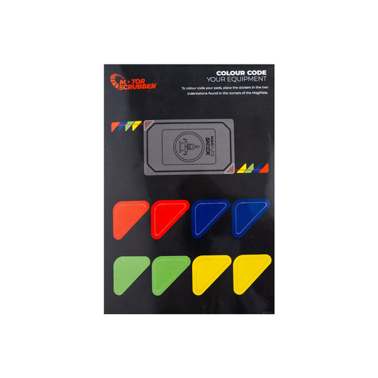SHOCK Pad Holder Corner Sticker Set