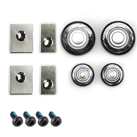 Squeegee Wheel Kit (2x Front, 2x Rear)