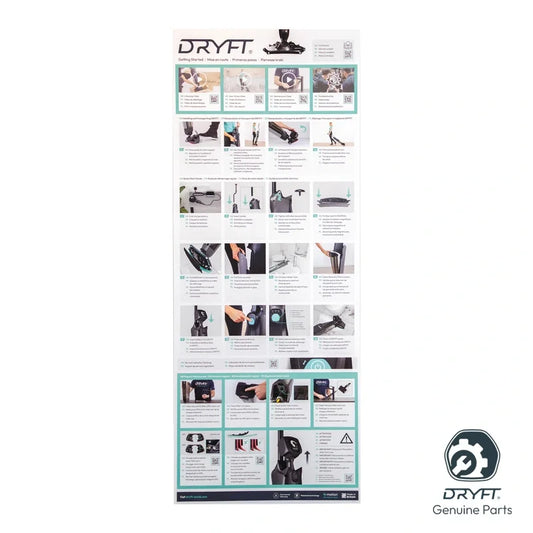 DRYFT Wall Chart